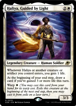 Haliya, Guided by Light Non-Foil Edge of Eternities 19 NM MTG - Image 1