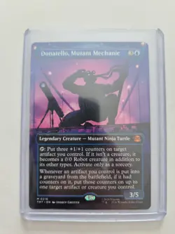 Donatello, Mutant Mechanic - Borderless Teenage Mutant Ninja Turtles MTG - Image 1