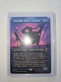 Donatello, Mutant Mechanic - Borderless Teenage Mutant Ninja Turtles MTG - Image 2