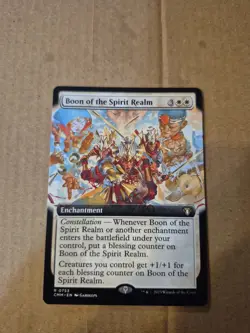 Boon of the Spirit Realm (Extended Art) Commander Masters Regular - Image 1