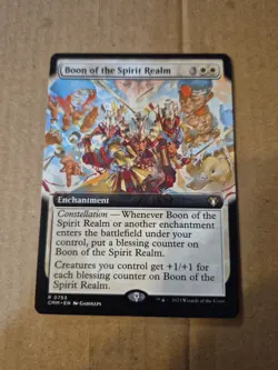Boon of the Spirit Realm (Extended Art) Commander Masters Regular - Image 2