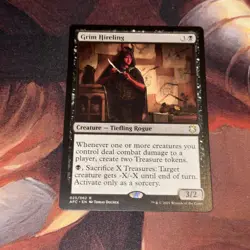 Grim Hireling X1 Mtg Commander Adventures In The Forgotten Realms Nm - Image 1