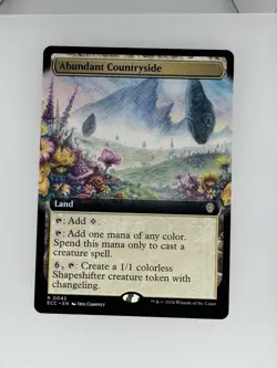 2026 MTG Lorwyn Eclipsed Abundant Countryside (Extended Art) 42 NM - Image 1