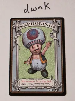 Signed RK Post Limited Edition Saproling Token! MTG Magic the Gathering - Image 1