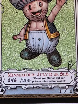 Signed RK Post Limited Edition Saproling Token! MTG Magic the Gathering - Image 3