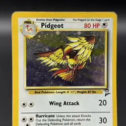 Pidgeot 14/130 - Pokemon TCG Base Set 2 Holo Rare Vintage WOTC - Image 2