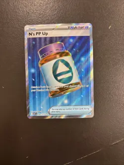 Pokemon Ascended Hero’s N's PP Up FA 262/217 Near Mint Pack Fresh - Image 1