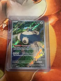 Snorlax SVP051 Pokemon Center Stamp Exclusive Promo Near Mint TCG - Image 1