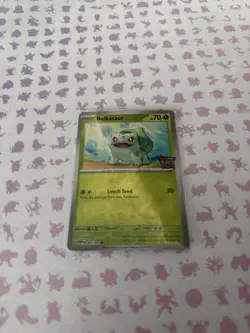 [Pokemon 151] Stamped Bulbasaur 001 Scarlet & Violet Promo Best Buy ungraded - Image 3