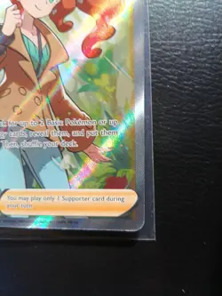 Pokemon TCG Sword & Shield Rebel Clash Sonia Trainer 192/192 Ultra Rare 💎💎💎 - Image 3