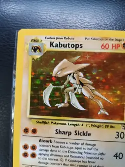 Pokemon TCG Fossil Kabutops 9/62 Holo Rare 💎💎💎 - Image 5