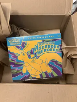 Pokemon TCG - Ascended Heroes ETB Elite Trainer Box — NEW & SEALED **IN HAND** - Image 1