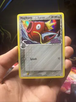 Pokemon TCG Magikarp Holon Phantoms 69/110 Reverse Holo Stamped LP+ To NM- - Image 1
