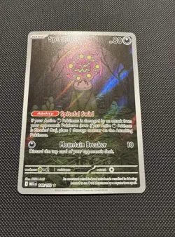 Pokemon TCG Spiritomb 148/132 Me01: Mega Evolution Illustration Rare Near Mint - Image 2