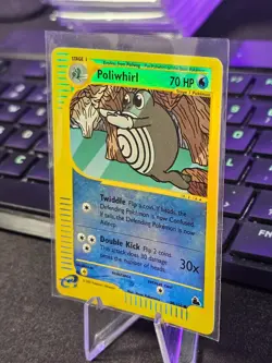 Pokemon Poliwhirl Skyridge Reverse Holo Foil Mint 88/144 - Image 3