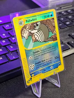Pokemon Poliwhirl Skyridge Reverse Holo Foil Mint 88/144 - Image 4