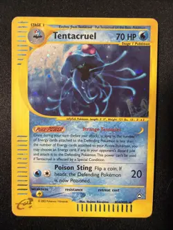 Pokemon Tentacruel H26/H32 Aquapolis Rare Holo Unlimited Wizards ENG Vintage - Image 1