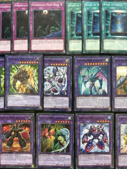 YuGiOh Jaden Fusion Elemental Hero Neos Neo-Spacian Deck w/Extra & Side Sleeved - Image 2