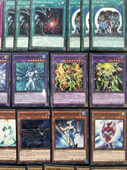 YuGiOh Jaden Fusion Elemental Hero Neos Neo-Spacian Deck w/Extra & Side Sleeved - Image 4