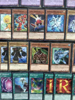 YuGiOh Jaden Fusion Elemental Hero Neos Neo-Spacian Deck w/Extra & Side Sleeved - Image 5