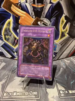 YUGIOH Secret Rare Thousand-Eyes Restrict MC1-EN004 LP - Image 1