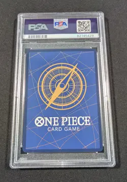 One Piece Japanese Holo Monkey D. Luffy OP01-024 PSA 10 GEM MINT Alternate Art - Image 2