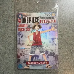 MULTIPLE— One Piece Monkey D. Luffy US Voyage College Basketball Promo. - Image 1