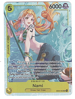 One Piece Nami EB03-053 SR HEROINES EDITION ENGLISH NM 🔥TCG - Image 1
