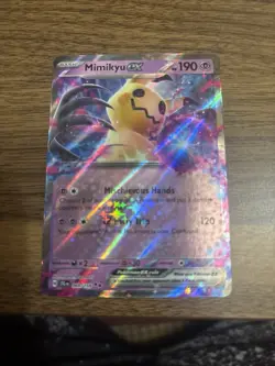 Pokemon TCG Mimikyu EX Journey Together Holo Card 69/159 Double Rare - Image 1