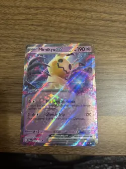 Pokemon TCG Mimikyu EX Journey Together Holo Card 69/159 Double Rare - Image 3