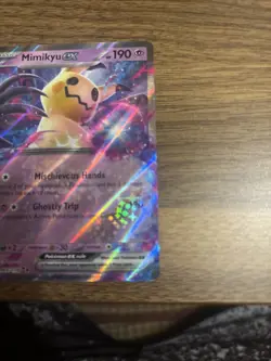 Pokemon TCG Mimikyu EX Journey Together Holo Card 69/159 Double Rare - Image 4
