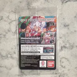 Bandai One Piece CCG Monkey.D.Luffy US Voyage ST14-001 Holo Character Card - Image 2
