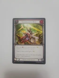 FAB Swordmaster's Shine - Compendium of Rathe Card # 048 - Image 1