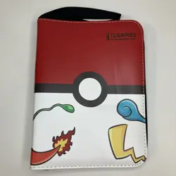 Pokemon Card Book Holder Binder Album Collection Pocket 400 Trading Cards Case - Image 1