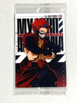 Eijiro Kirishima - 3 06 - My Hero Academia Plastic Wafer Card Japanese - Image 1