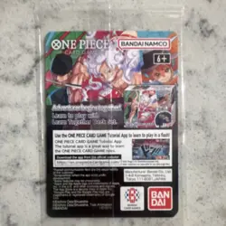 Bandai Namco Monkey D. Luffy Promo Foil Full Art US Voyage One Piece CCG Card - Image 2