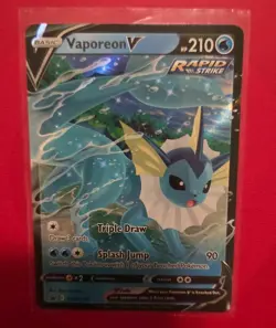 Vaporeon V SWSH150 SWSH: Sword & Shield Promo Cards Holo - Image 1