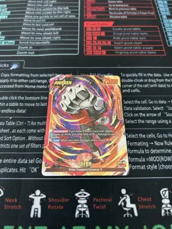 Dragon Ball Super Card Game Jiren FB03-001 Awaken Holo Foil Leader Alt Art - Image 1