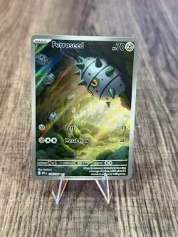Pokemon TCG Ferroseed Card 148/086 IR Sv: White Flare (WHT) NM - Image 1