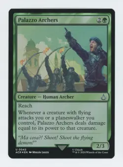 Palazzo Archers (Foil) - 0042 - Assassin's Creed - MTG - Image 1