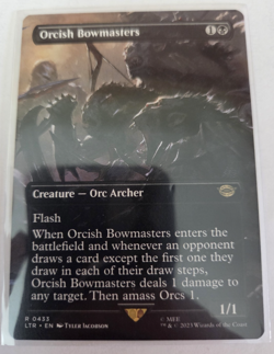 MTG, Orcish Bowmasters (Borderless): the Lord of the Rings: Tales of.. NM - Image 1