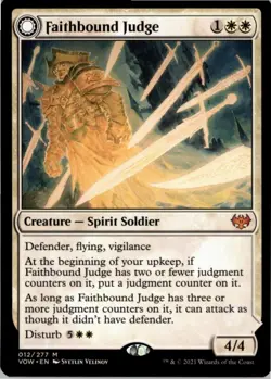 Faithbound Judge M Innistrad: Crimson Vow 12 NM MTG x1 - Image 1