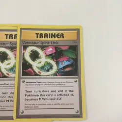 2016 POKEMON 3X LOT VENUSAUR SPIRIT LINK 89/108 UNCOMMON TRAINER NM/M - Image 2