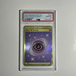 Pokemon TCG Basic Psychic Energy Scarlet & Violet 151 207/165 Hyper Rare PSA 10 - Image 1