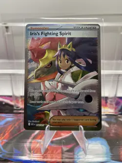 Iris's Fighting Spirit 292/217 SIR Ascended Heroes Pokemon NM-SUPER CLEAN! - Image 1