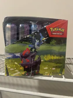 Pokemon TCG Ascended Heroes MINI TIN ‼Ripped DISPLAY BOX 10x Tins - Image 2