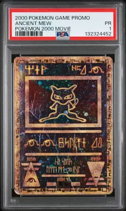 PSA 1 Pokemon TCG Ancient Mew Promo Pokemon 2000 Movie - Image 1