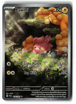 Pawmi ⭐ 226/091 Holo Illustration Rare Paldean Fates 2024 Pokemon NM - Image 1