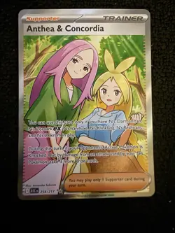 Pokemon TCG Anthea and Concordia 254/217 Ascended Heroes Full Art Trainer - Image 1