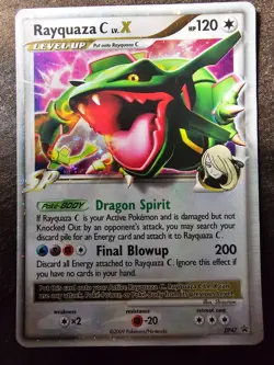 Rayquaza C LV.X (DP47) - Black Star Level X Promo Ultra Rare Holo, 2010 POKEMON - Image 1